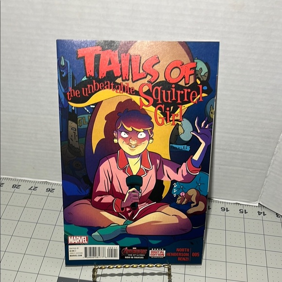 Marvel The Unbeatable Squirrel Girl Comic with Red and Blue Cover - Picture 1 of 4
